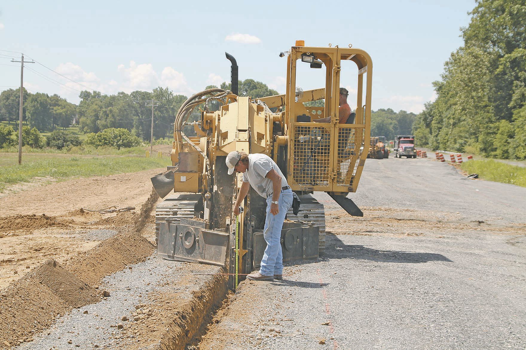 641 widening work continues